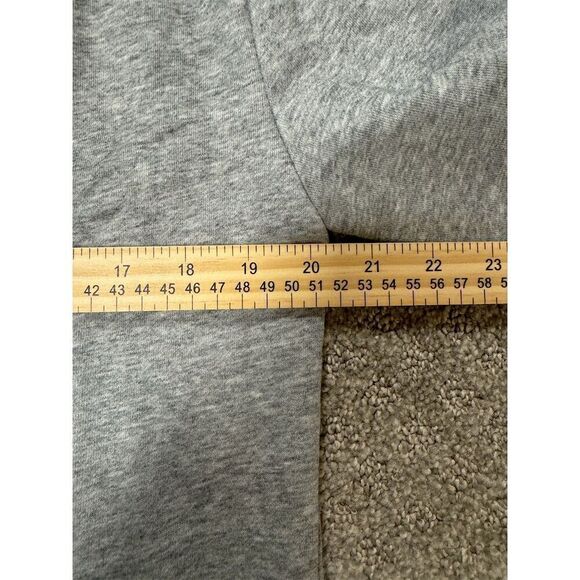 EVIDNT Los Angeles Women's Gray Striped Long Sleeve Sweatshirt Size S - Picture 2 of 8